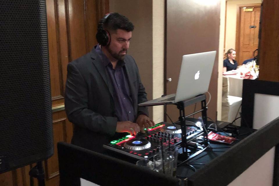 DJ V Spinning!
