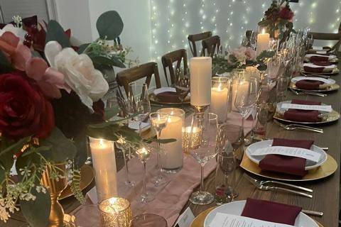 Winter Tablescape