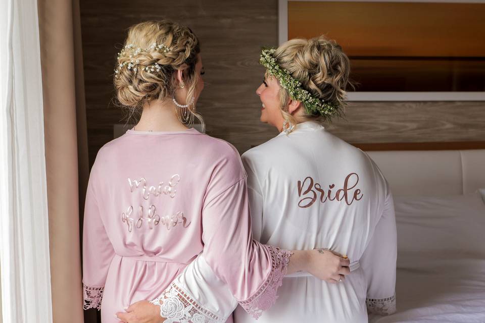 Bride & Daughter