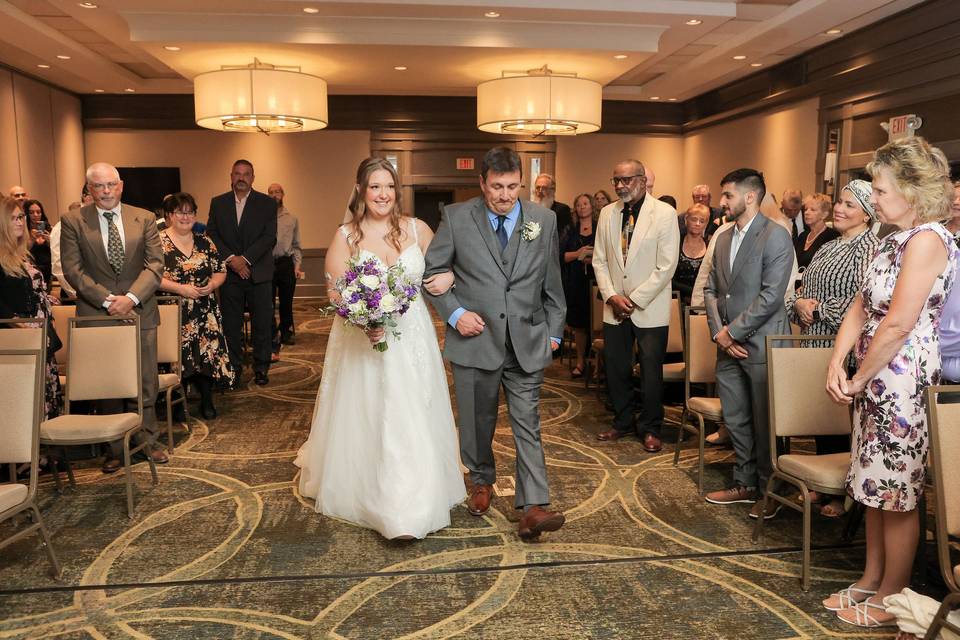 Bride and Father
