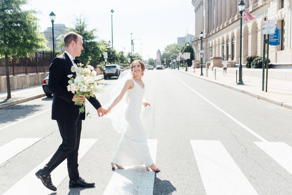 Free Library wedding