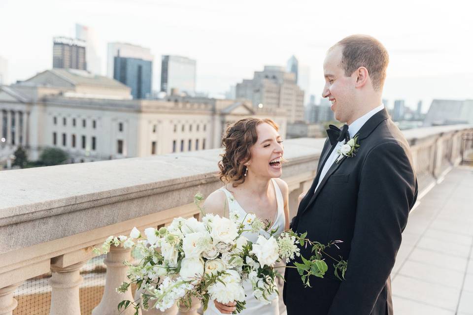 Free Library wedding