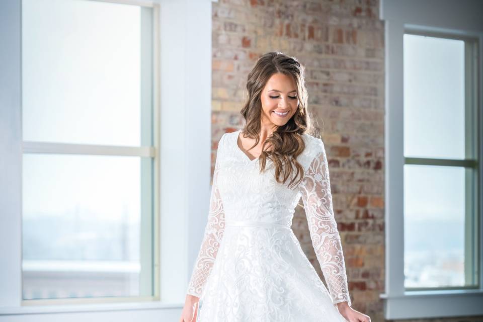 Mon Cheri Modest Mary's Bridal