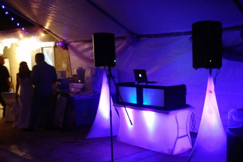 DJ Frank setup