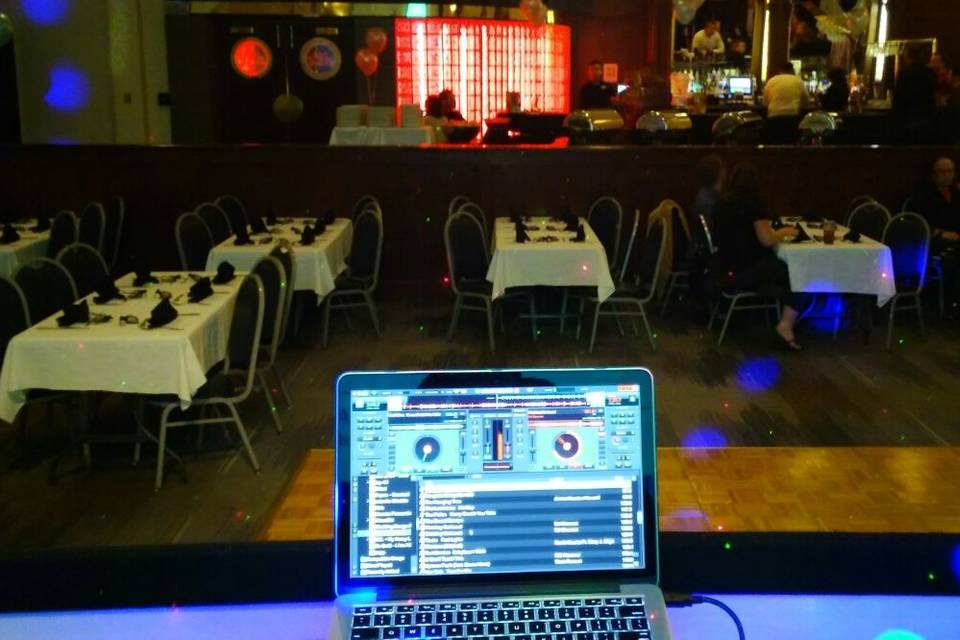 DJ Frank setup