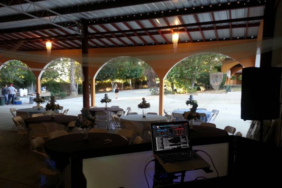 Reception area
