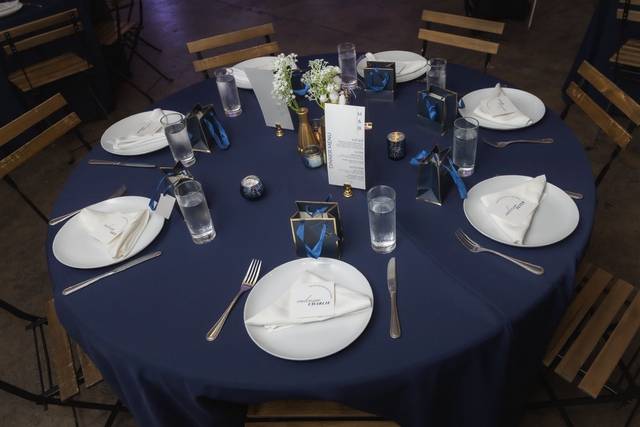 Simple and elegant tablescape