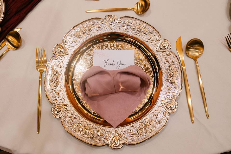 Our tableware rentals