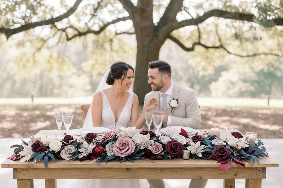 Sweetheart table