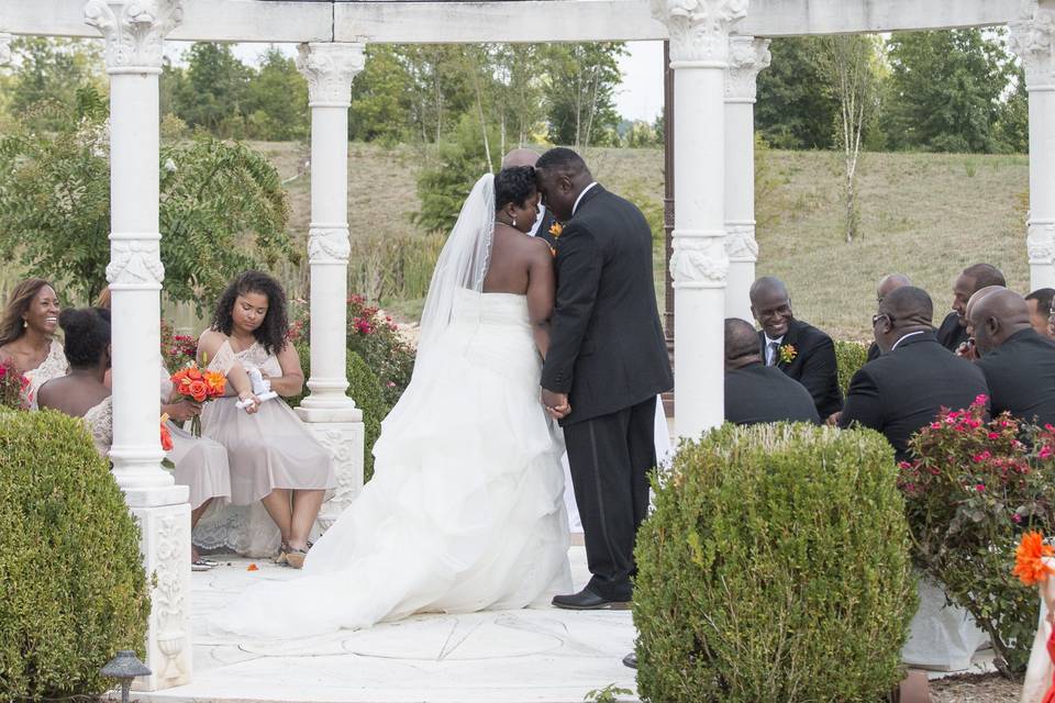 Outdoor wedding