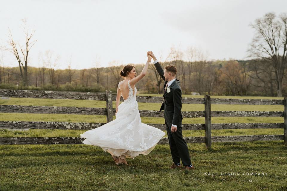 Bride and groom