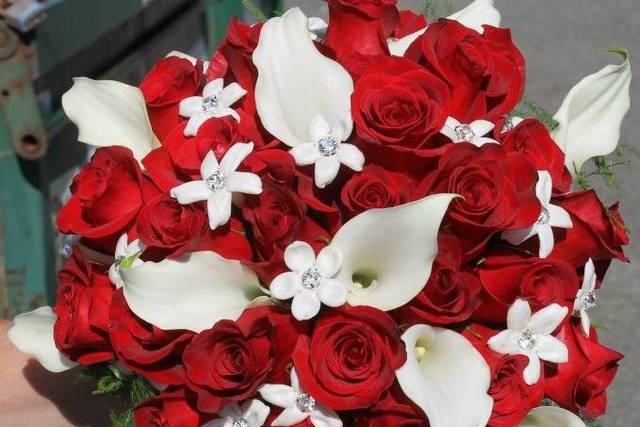 Red and white