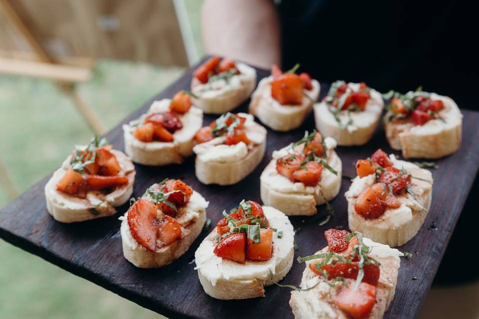 Strawberry and Lemon Ricotta