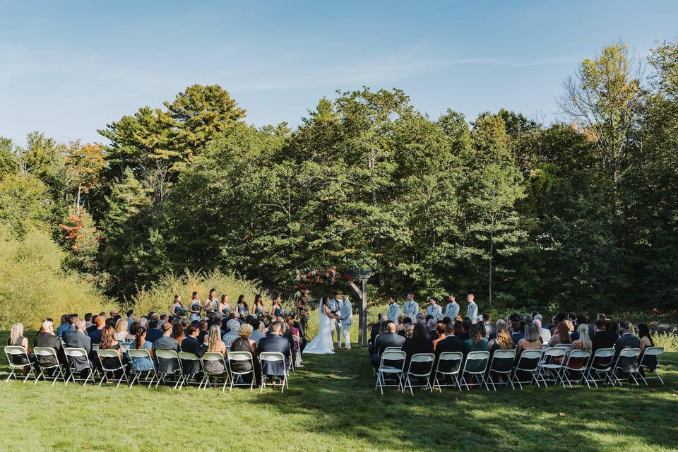 Pond Wedding