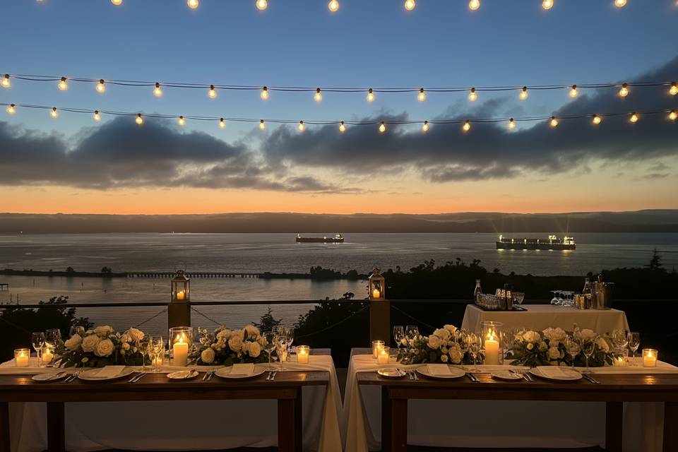 The Bluff reception