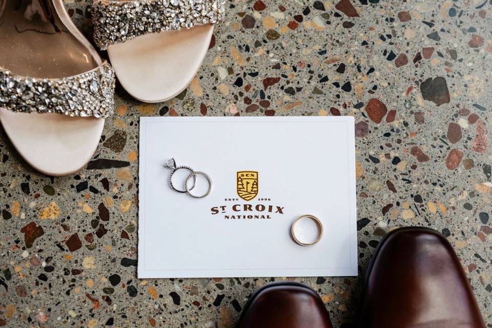 Polished concrete terrazzo