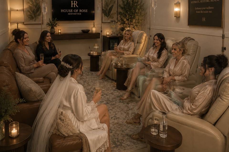 Bridal Parties IV Therapy