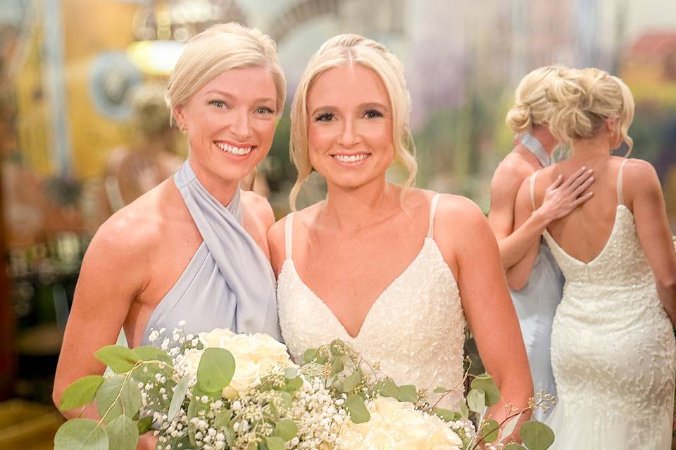 Low updos Bridal Hair, okc