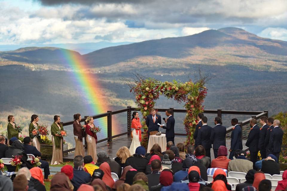 Jamie & Ben's Rainbow Wedding