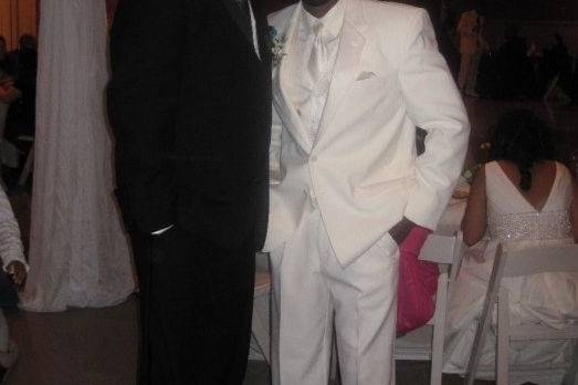 The groom with his