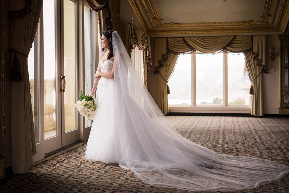 Bride in Trump's Room