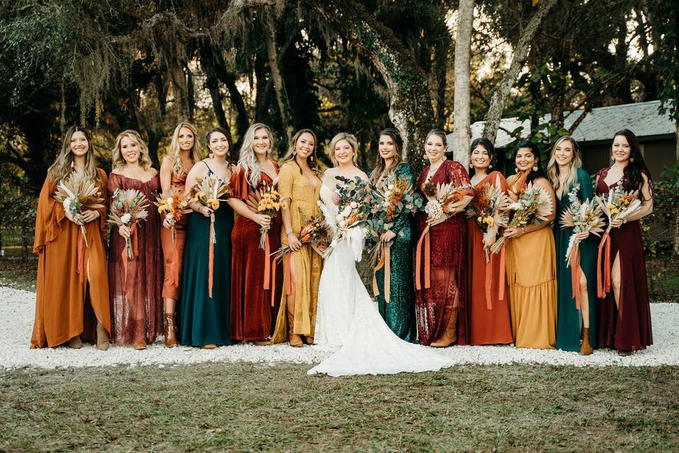 Big Bridal Party