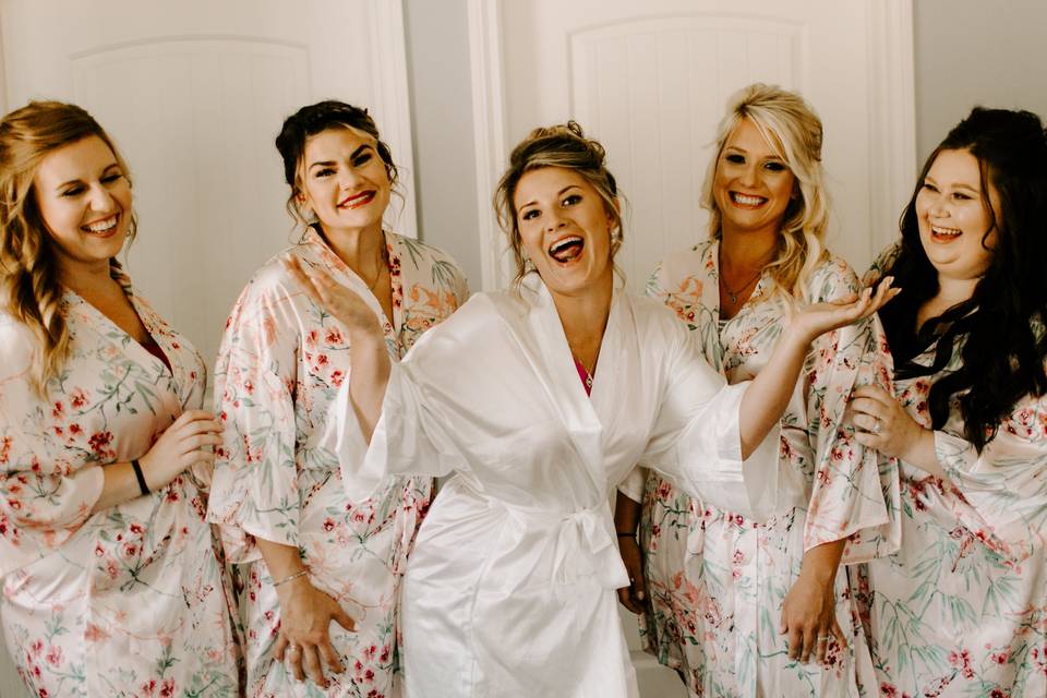 Bride Squad antics !