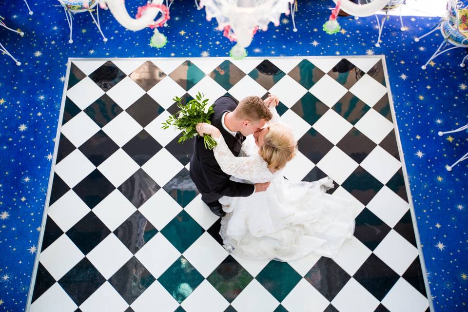 Bride & Groom, Grand Hotel