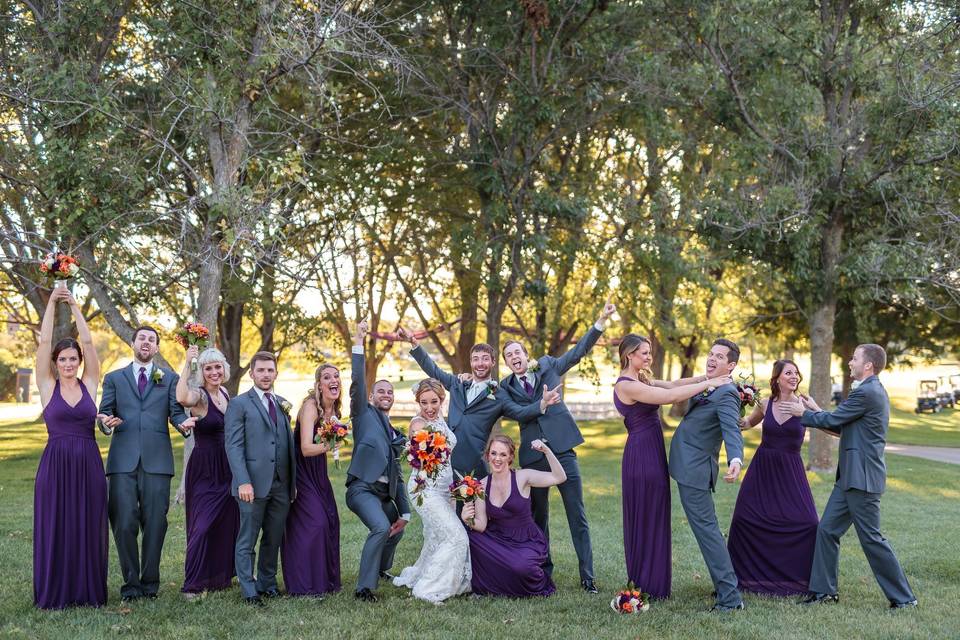 Fun Bridal Party