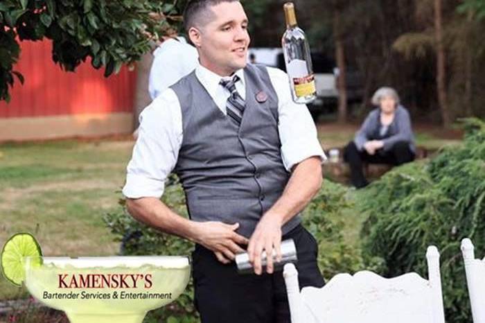 Kamensky's premium bartending services