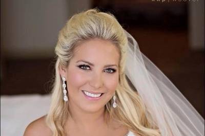 Smiling bride