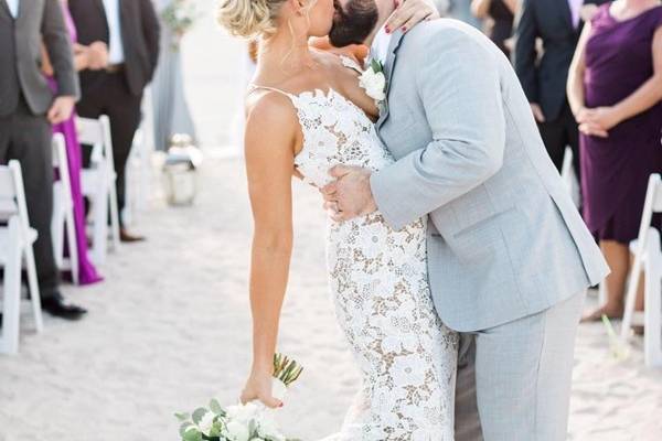 Couple kissing