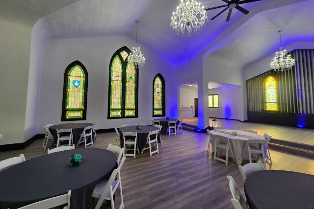 Inside chapel