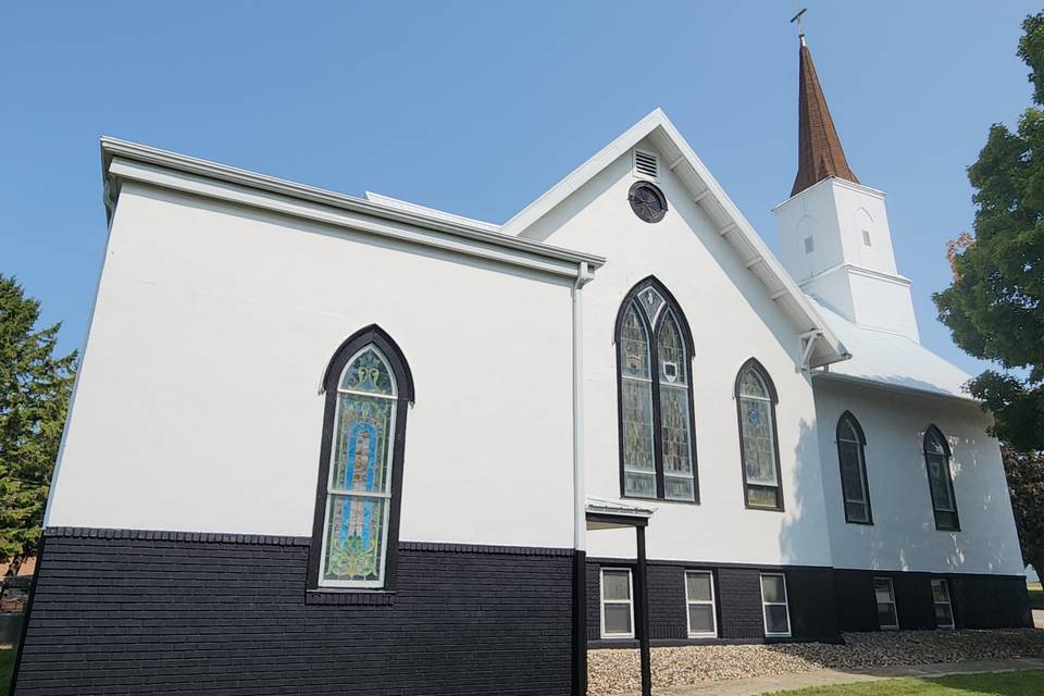 Side of venue