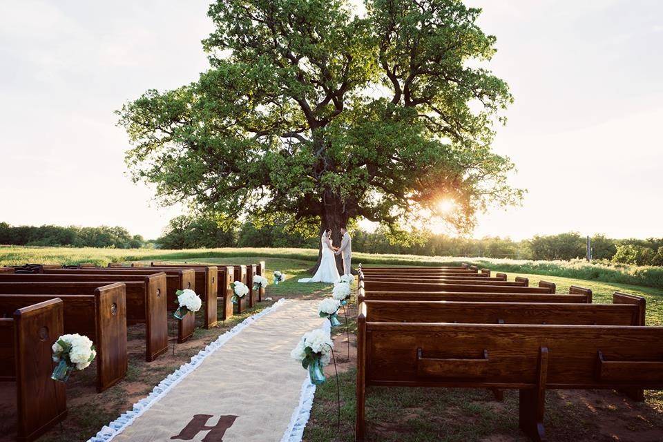 Outdoor wedding