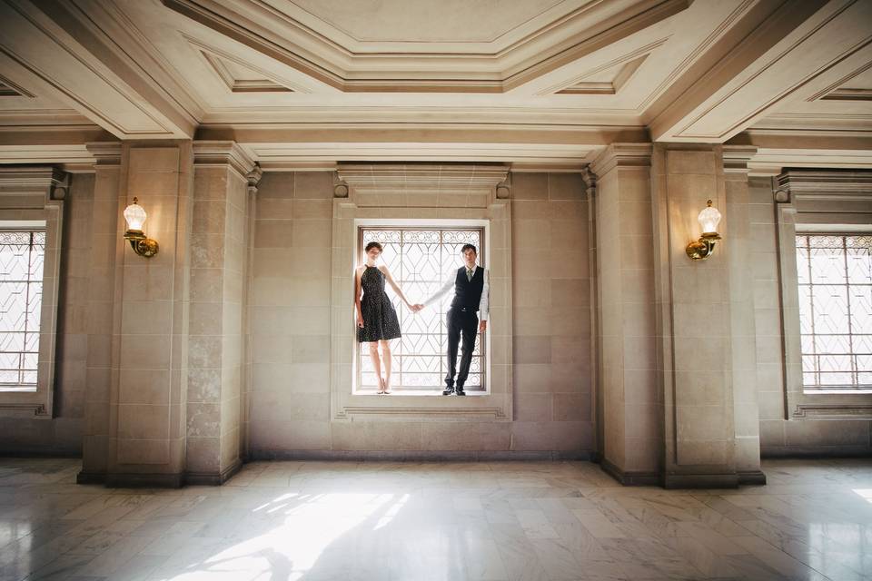 Sf city hall wedding