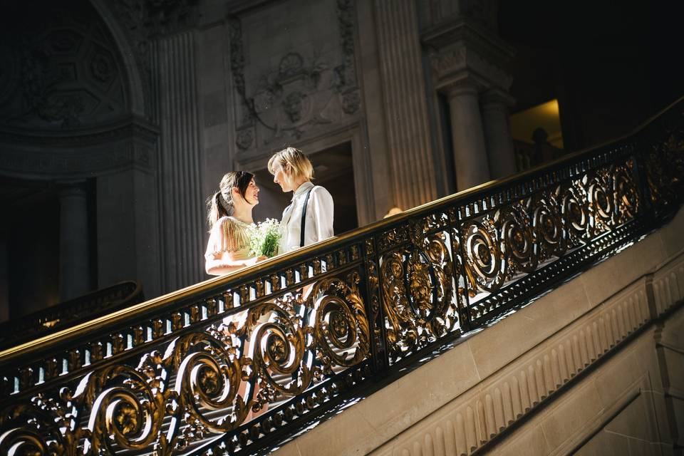 Sf city hall wedding