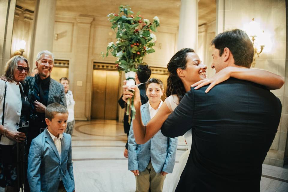 Sf city hall wedding