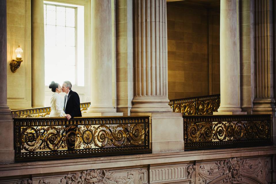 Sf city hall wedding