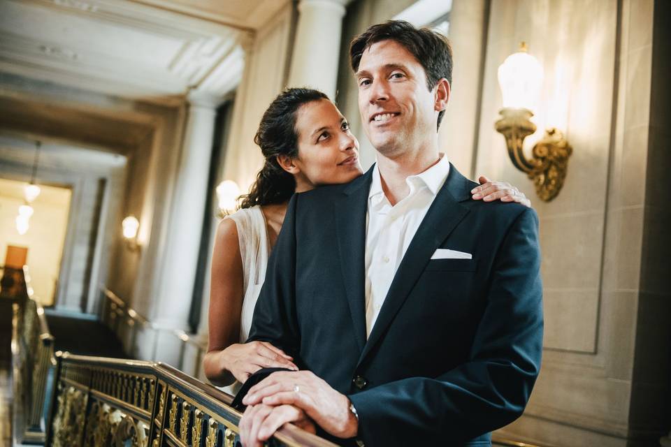 Sf city hall wedding