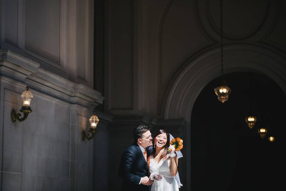 Sf city hall couple