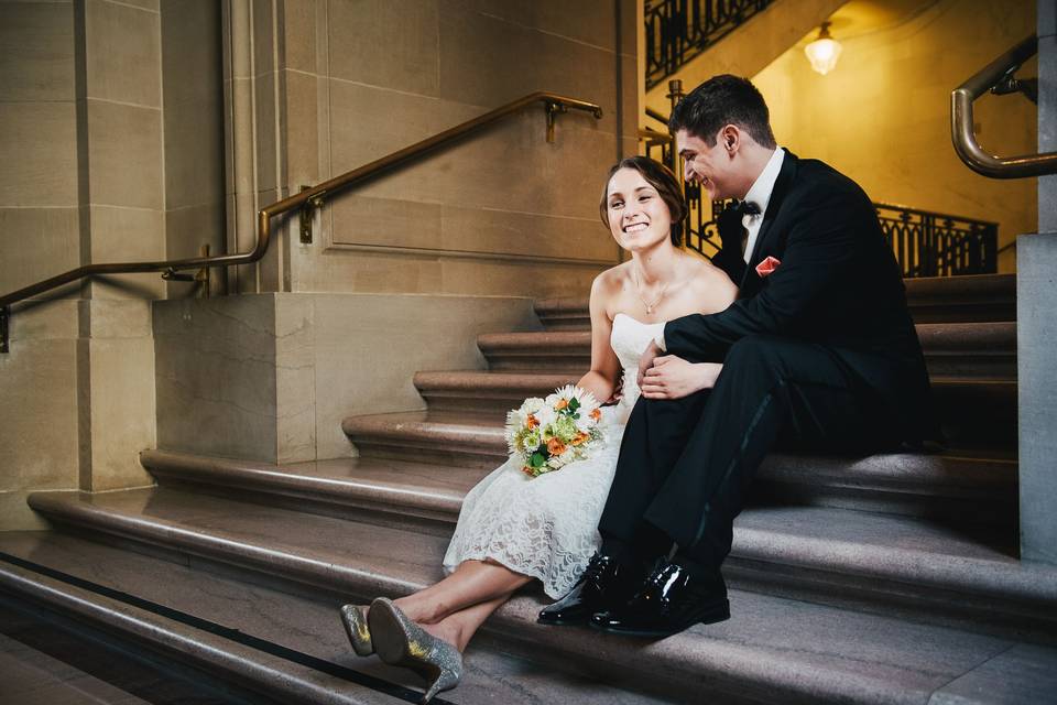 Sf city hall couple