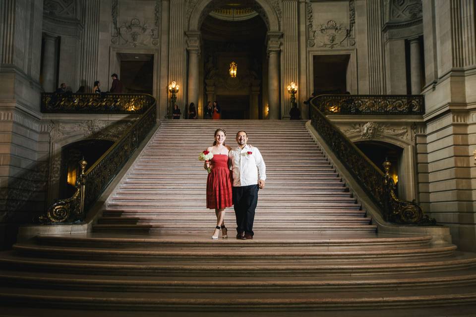 Sf city hall ceremony