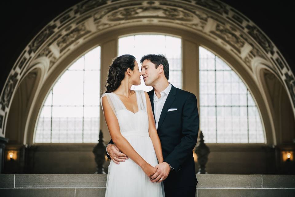 Sf city hall wedding