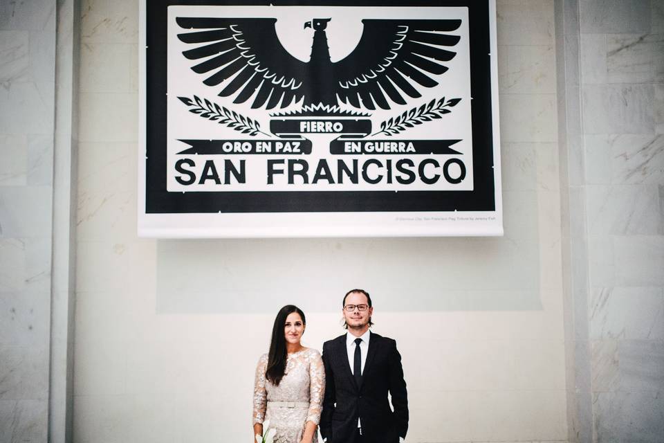 Sf city hall wedding