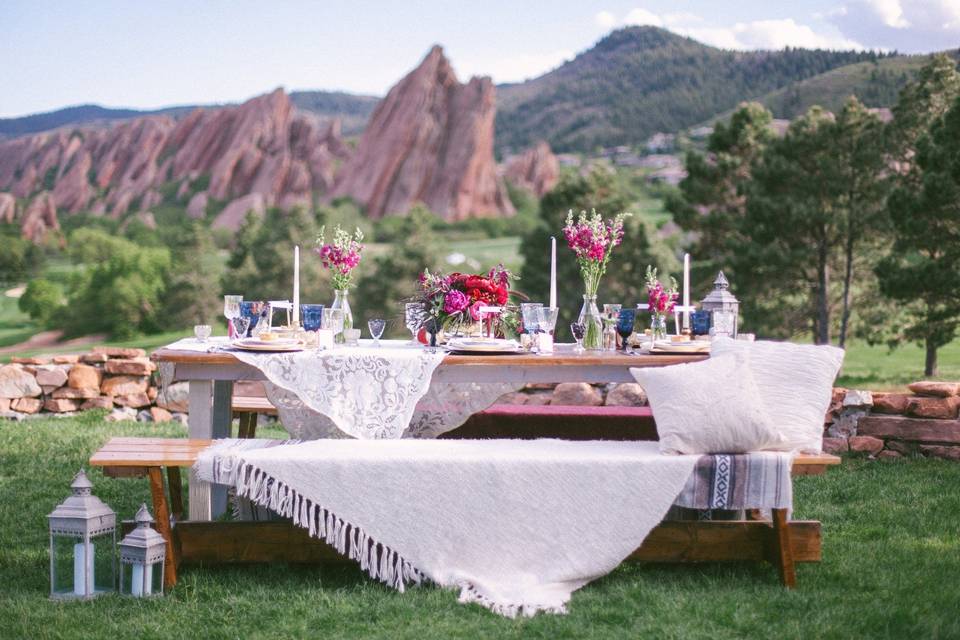 Rocky Mountain BoHo Wedding