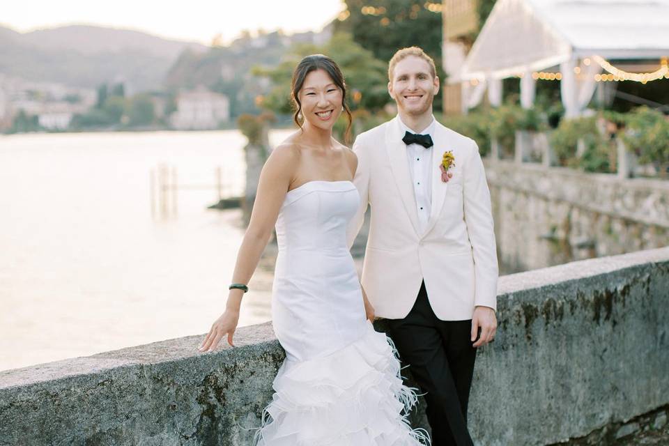 Bride & Groom looking great!