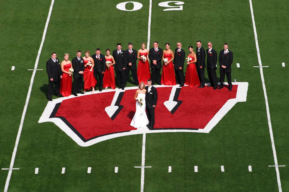 Wedding at the field
