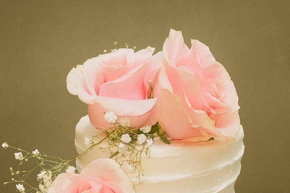 2 Tier Small Wedding