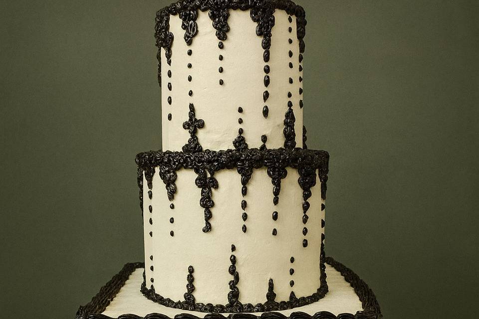 Black & White Cake